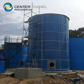 Zbiorniki procesowe przemysłowe ze szkła - stopione - do stali - z zaciskiem do przechowywania wody procesowej