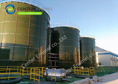 Zbiorniki na wodę przemysłową ze stali śrubowanej 30000 galonów odporność na kwas i alkalie