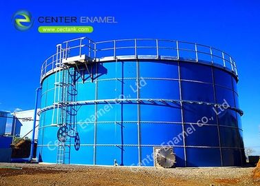 Zbiorniki z biogazem ze stali z szklanym - stopionym - dachem ze stali