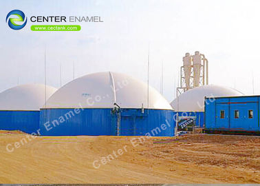 Zbiorniki wody przemysłowej ze stali śrubowanej do komercyjnego przechowywania wody przeciwpożarowej