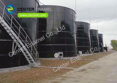 Szkło stopione do stali z zaciskiem Zbiorniki do przechowywania ścieków dla biogazowni, oczyszczalni ścieków