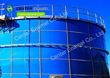 Zbiornik biogazu ze szkłem stopionym do stali z zaciskiem z powłoką odporną na promieniowanie UV