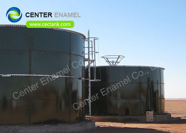 Zbiorniki stalowe z okładką ze szkła emaliowanego do przechowywania wody pitnej