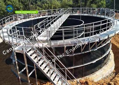 200 000 galonowe zbiorniki ze szkła stopionego do stali z zaciskiem do przechowywania wody pitnej