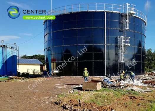 Ochrona przeciwpożarowa Zbiornik do przechowywania wody z aluminiowym dachem kopuły