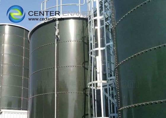Zbiorniki fermentacji slurry ze szkła stopionej stali do projektów oczyszczania ścieków