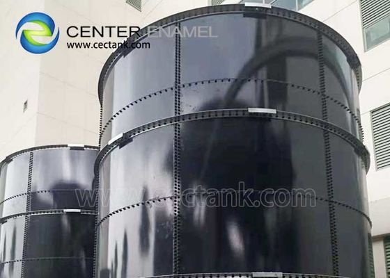 Zbiorniki do przechowywania wody przemysłowej ze stali ze szklanym wyłożeniem dla projektu oczyszczania ścieków przemysłowych