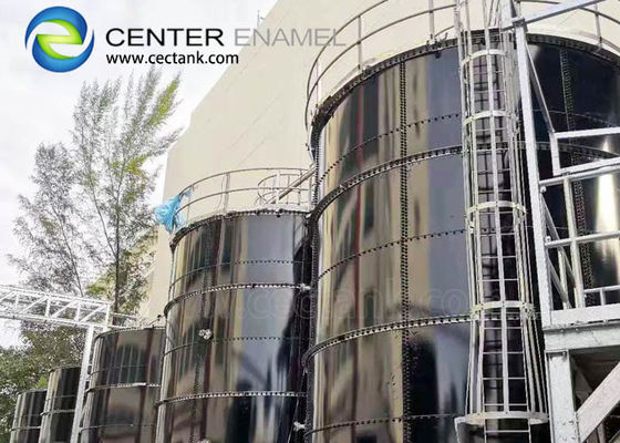 NSF 61 Stalowe zbiorniki do przechowywania wody ze szkłem do przechowywania płynnej suchej masy