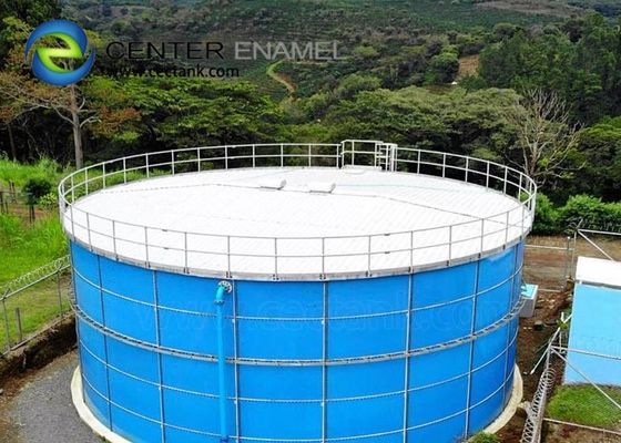 NSF 61 Zbiorniki wody przemysłowej ze szklaną podszewką ze stali dla projektu magazynowania wody pitnej