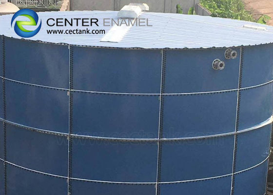 Zbiorniki biogazu ze stali ze szklanym wyłożeniem do oczyszczalni ścieków