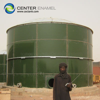 Zbiorniki do przechowywania wody o podszewce ze szkła ze stali z normą AWWA D103 EN ISO28765