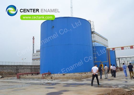 Zbiornik z tłoczonym stalowym rozpuszczalnikiem beztlenowym dla instalacji rozpuszczalniczych biogazu