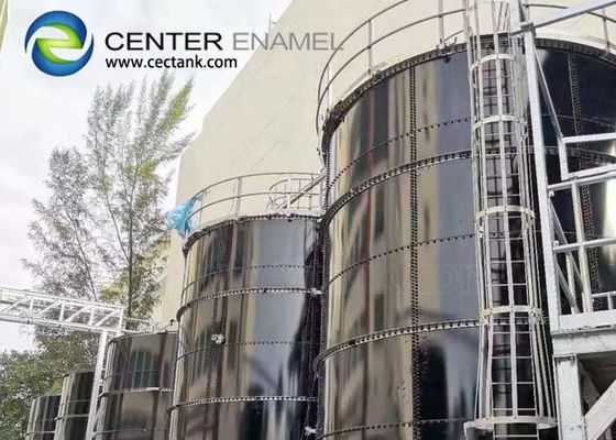 Zbiorniki stalowe ze szklanym wyłożeniem jako zbiorniki do przechowywania płynów przemysłowych Zbiorniki do przechowywania płynów z tworzyw sztucznych