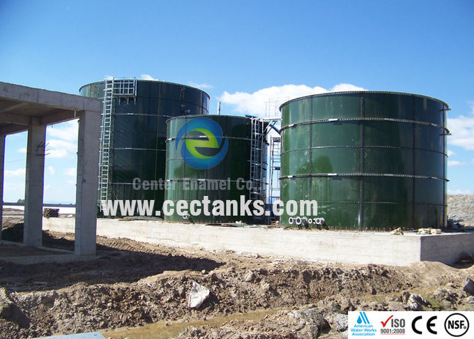 Zbiornik z podwójnymi błonami PVC do przechowywania bioparygu, szybko zainstalowany ISO 9001:2008 0