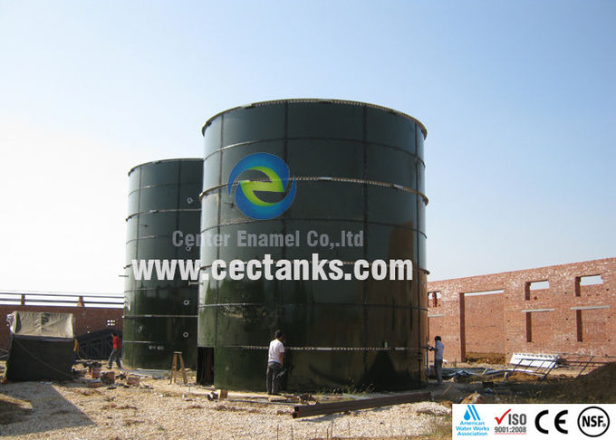 Zbiorniki do przechowywania wody z podwójnym powłoką ze szklanym wyłożeniem do rolnictwa morskiego / bioinżynierii ryb 1