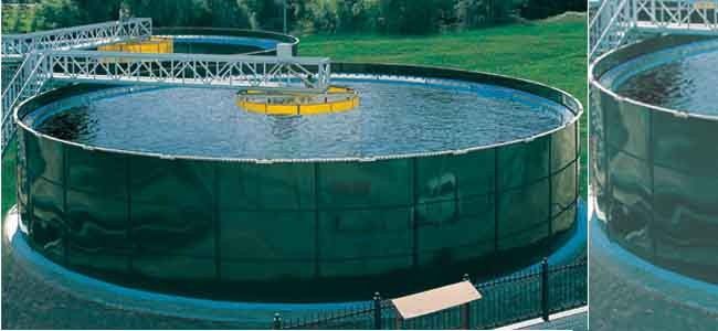 Wyższa odporność na korozję Szklane wyłożone z stali nierdzewnej zbiorniki na wodę, długa żywotność 1