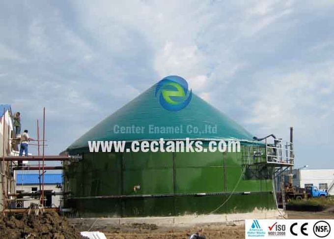Doskonała odporność na ścieranie Szklane zbiorniki do przechowywania wody dla wody pitnej / łatwa konstrukcja 0