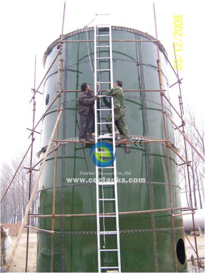 Biogazowa Elektrownia Szkło stopione w zbiornikach stalowych, ART 310 1