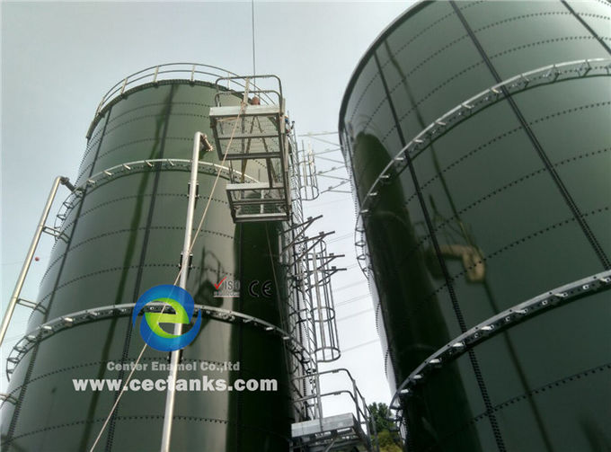 Mini Biogazowy Zbiornik Anaerobowy, Szklany Złożony W Stal Zbiornik do Gazu / Płynów Nieprzepuszczalny 3
