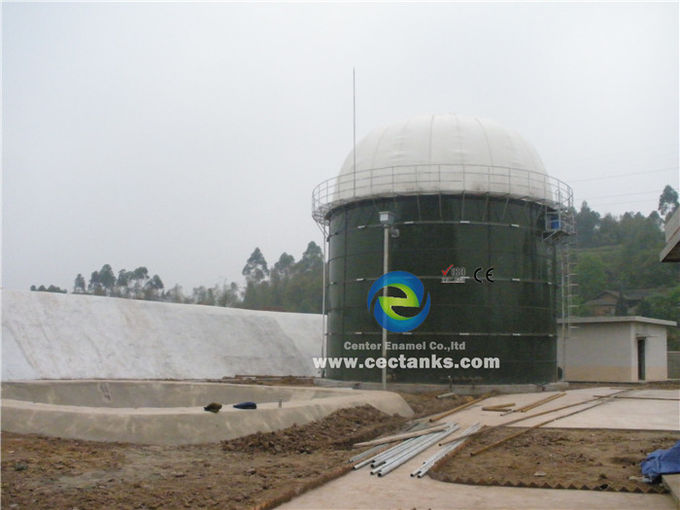 Zestaw zbiornika biogazu ze szkła, ze stali, z prefabrykacją, z000,000 galonów ART 310 0