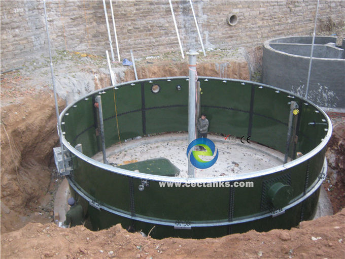 Centrum Emazelu Przenośny Zestaw Biogazu Zbiornik Anaerobowy Digester do usuwania ścieków ISO 1