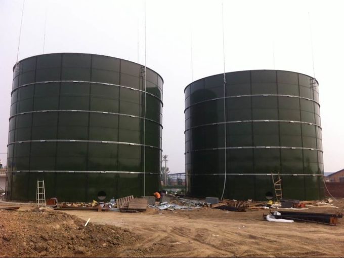 Zastosowany rozmiar Zbiornik magazynowy przemysłowy do oczyszczania wody przemysłowej Doskonała odporność na korozję 2