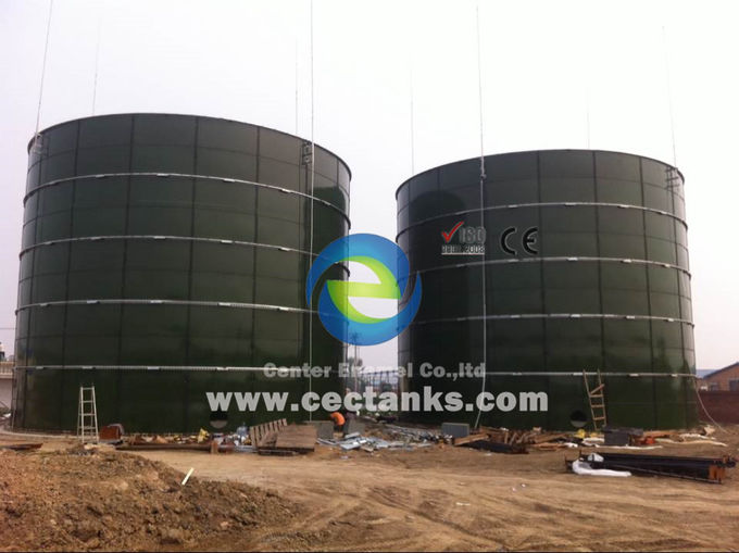 Zbiorniki do przechowywania wycieku organicznego / nieorganicznego, zbiorniki stalowe z zaciskiem odpornym na chemikalia 0