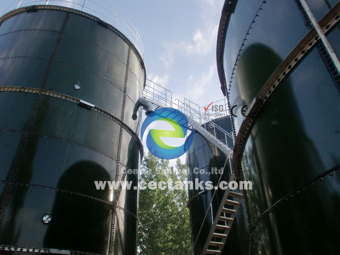 Zbiorniki do przechowywania wycieku organicznego / nieorganicznego, zbiorniki stalowe z zaciskiem odpornym na chemikalia 1