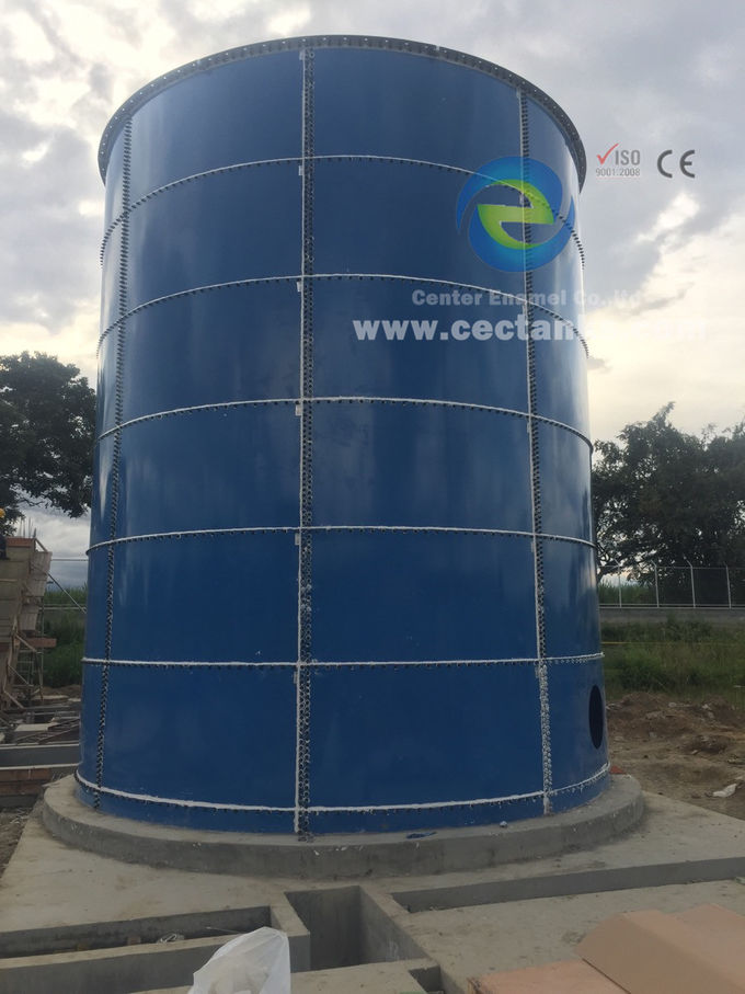 Szkło stopione do stali Zbiorniki wody przemysłowej do oczyszczania wody / oczyszczania wody morskiej 0