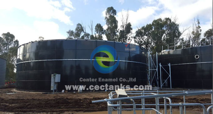 Zbiornik biogazu ze szkła stopionego do stali, odporny na korozję i niski koszt utrzymania 0